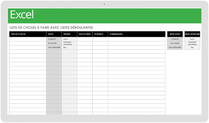 Plus De Mod Les Gratuits De T Che Et De Liste De Contr Le Smartsheet